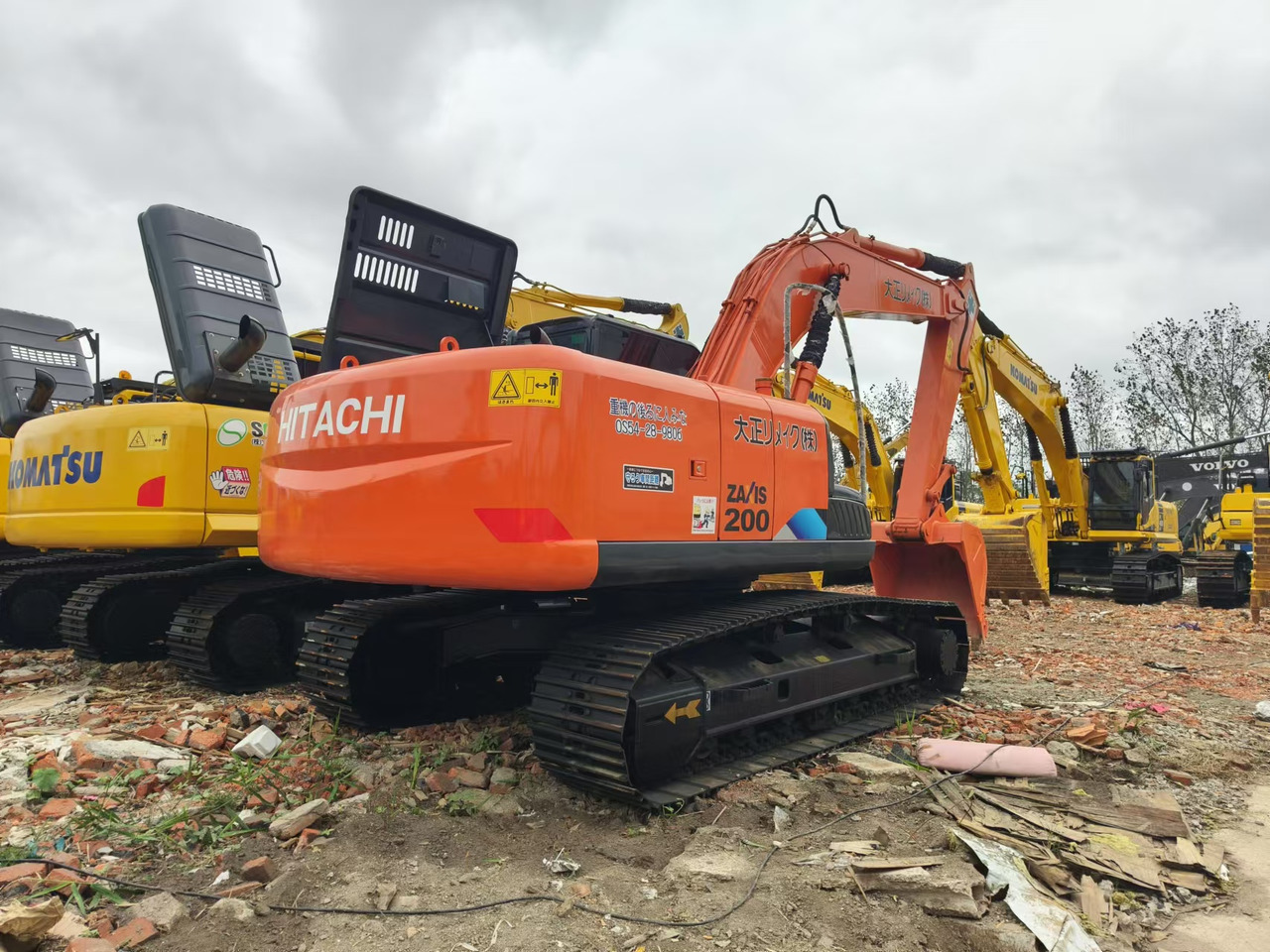 HITACHI ZX200 - Crawler excavator: picture 4 HITACHI ZX200 - Crawler excavator: picture 4