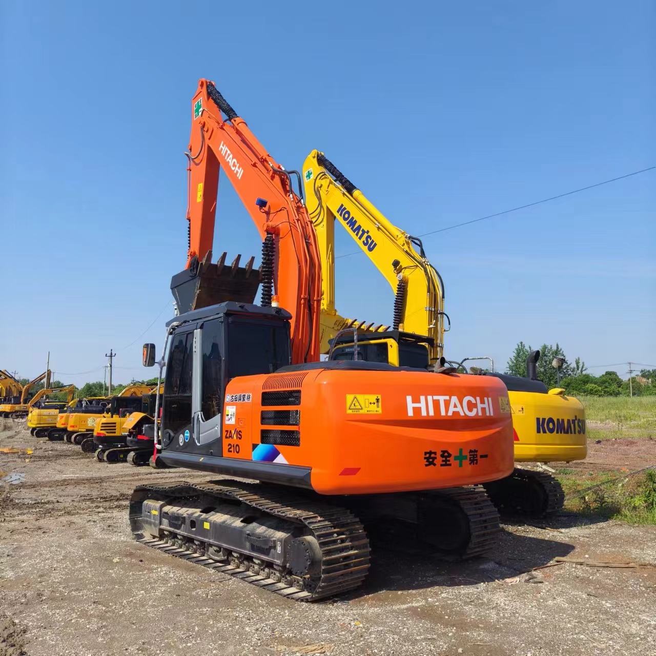 HITACHI ZX210 - Crawler excavator: picture 1 HITACHI ZX210 - Crawler excavator: picture 1