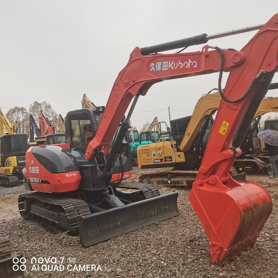 KUBOTA KX183 - Crawler excavator: picture 1 KUBOTA KX183 - Crawler excavator: picture 1