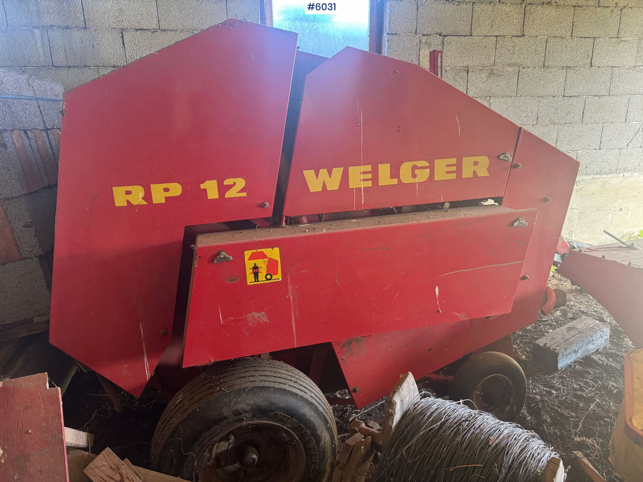 1983 Welger RP 12 round baler - Hay and forage equipment: picture 3 1983 Welger RP 12 round baler - Hay and forage equipment: picture 3