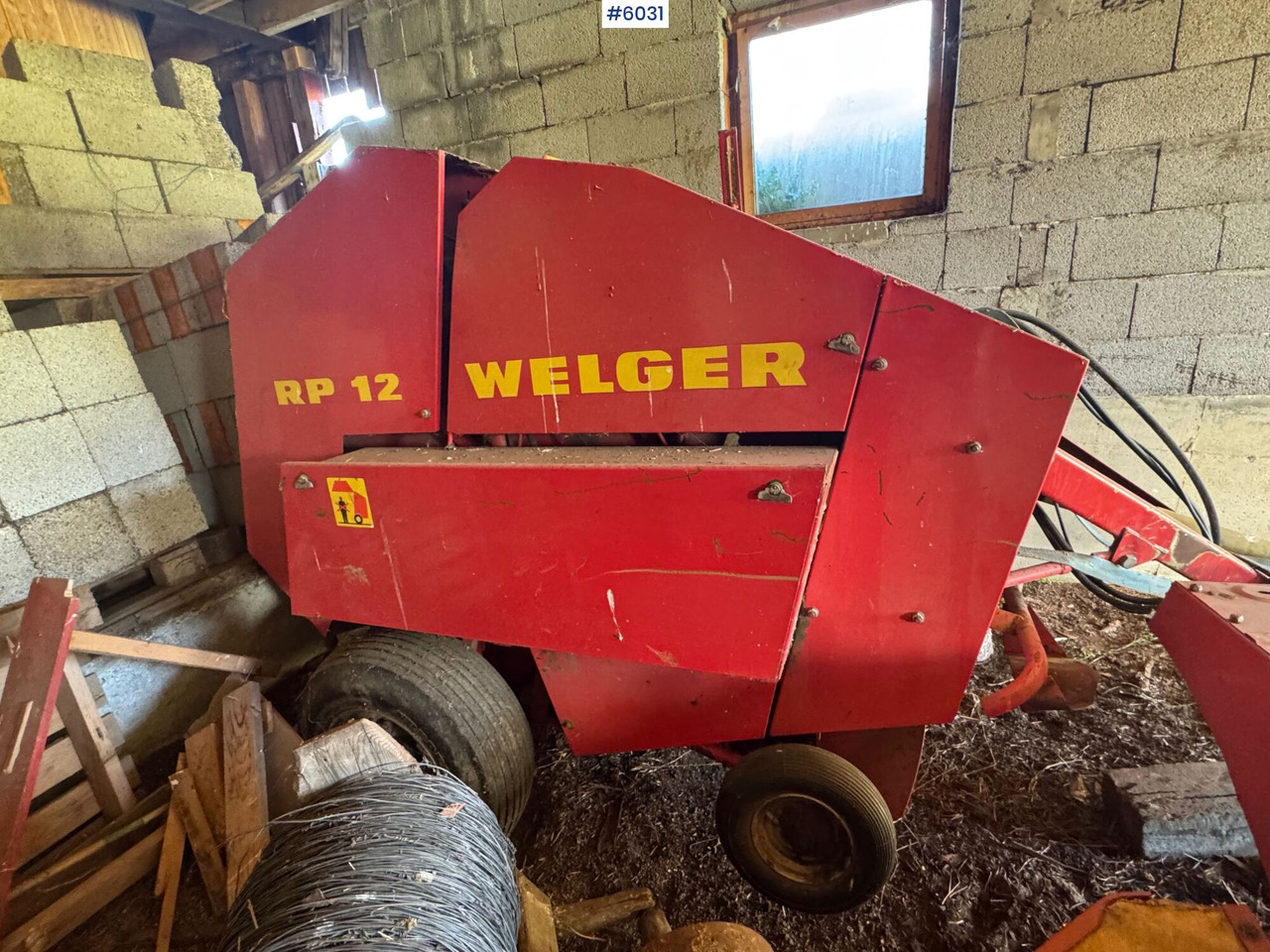 1983 Welger RP 12 round baler - Hay and forage equipment: picture 4 1983 Welger RP 12 round baler - Hay and forage equipment: picture 4
