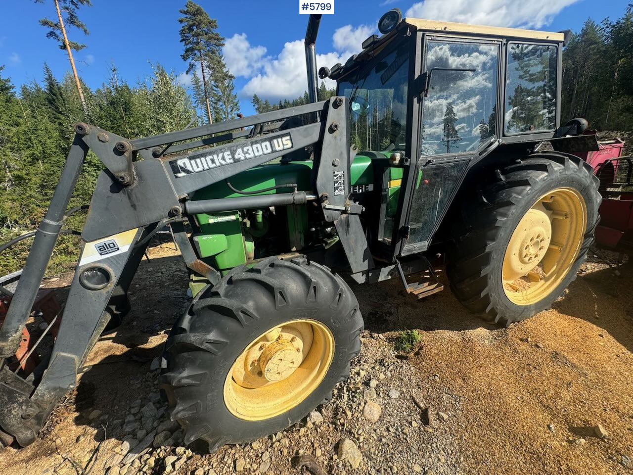 1985 John Deere 2040 4x4 w/ front loader - Farm tractor: picture 4 1985 John Deere 2040 4x4 w/ front loader - Farm tractor: picture 4