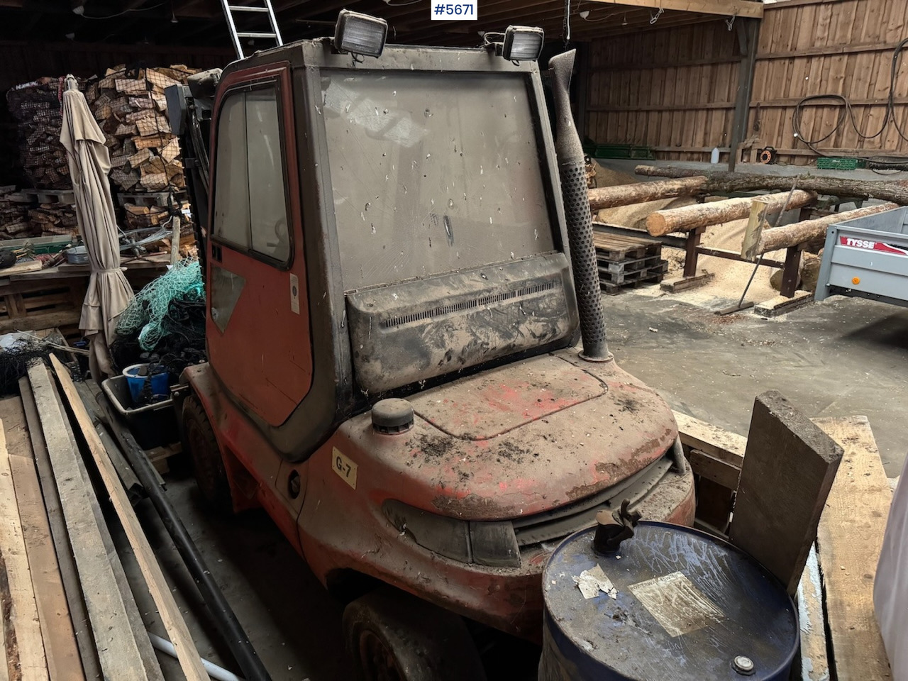 1991 Linde H-40 D. - Forklift: picture 3 1991 Linde H-40 D. - Forklift: picture 3