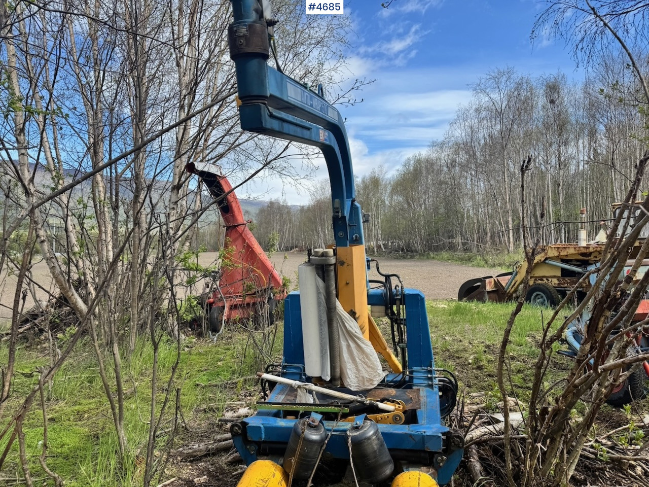 1991 Tellefsdal Auto-Wrap 1500 Round bale wrapper. - Hay and forage equipment: picture 5 1991 Tellefsdal Auto-Wrap 1500 Round bale wrapper. - Hay and forage equipment: picture 5