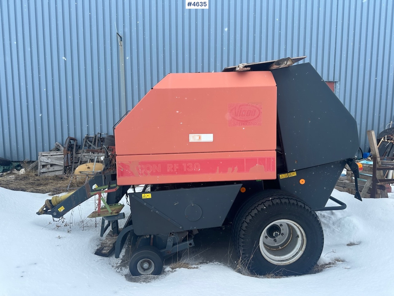 1998 Vicon RF 130 Round baler. - Hay and forage equipment: picture 4 1998 Vicon RF 130 Round baler. - Hay and forage equipment: picture 4