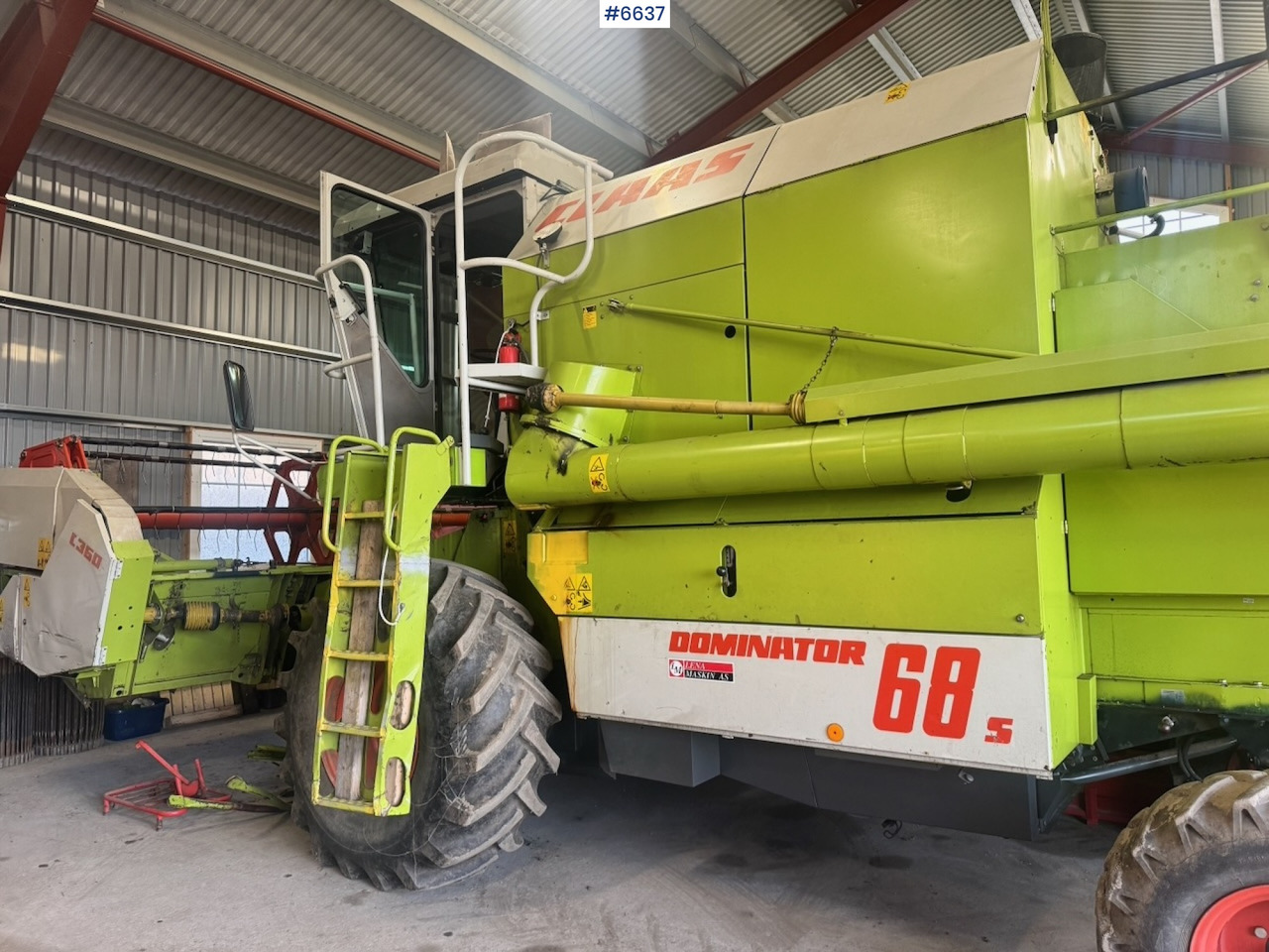 1999 Claas Dominator 68 S combine harvester with twin wheels. Well-maintained / Recently upgraded! - Combine harvester: picture 5 1999 Claas Dominator 68 S combine harvester with twin wheels. Well-maintained / Recently upgraded! - Combine harvester: picture 5