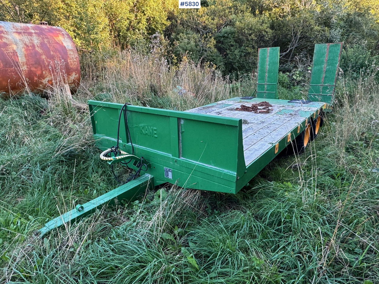 2005 Kane machine trailer - Low loader trailer: picture 1 2005 Kane machine trailer - Low loader trailer: picture 1