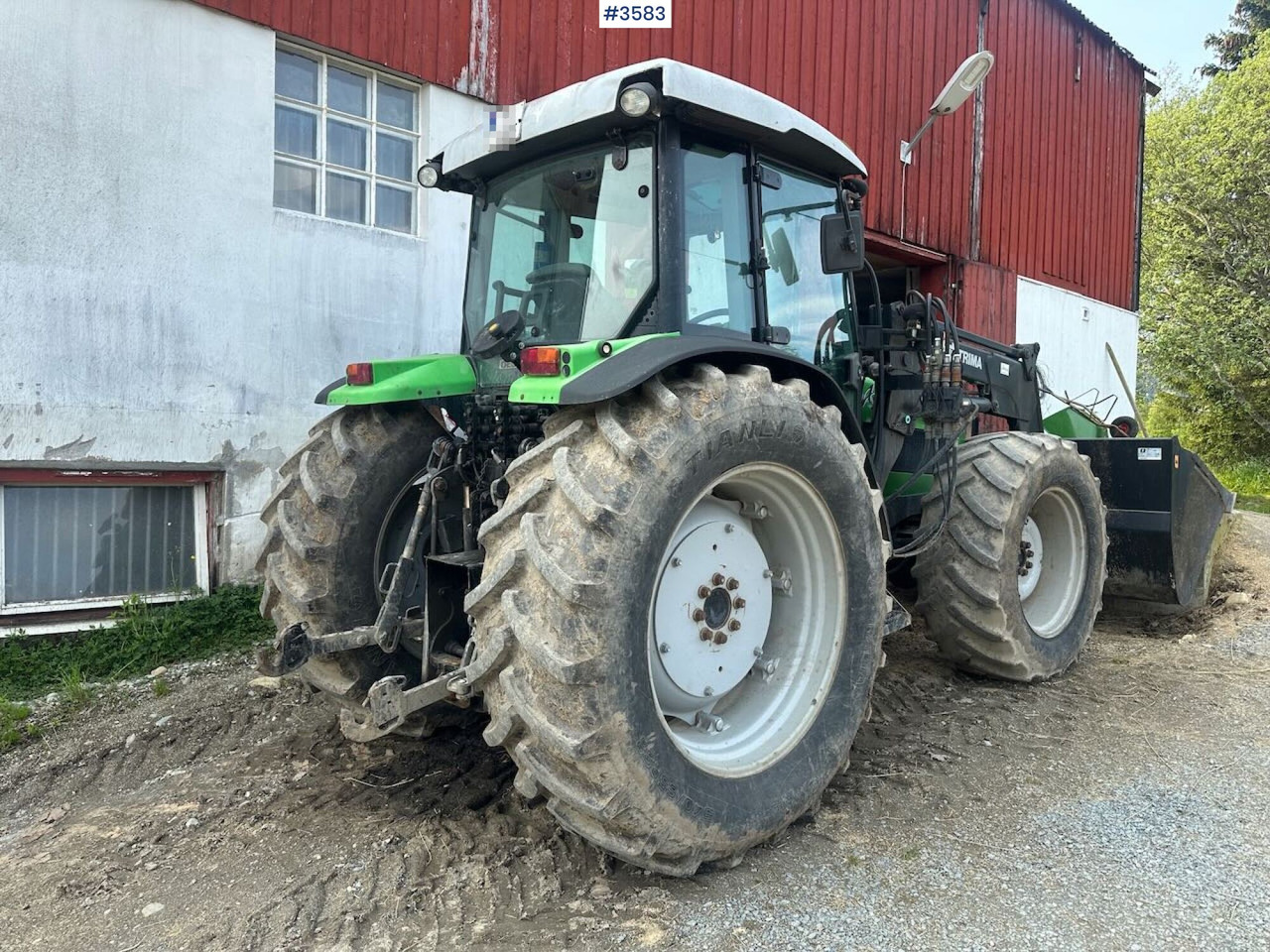 2008 Deutz-Fahr Agrofarm 100 traktor w/ Trima Front loader. See hours! - Farm tractor: picture 3 2008 Deutz-Fahr Agrofarm 100 traktor w/ Trima Front loader. See hours! - Farm tractor: picture 3
