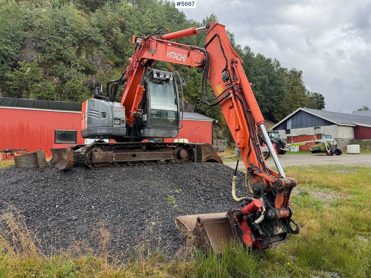 2011 Hitachi ZX 85 US-3 w/rotor tilt and buckets - Excavator: picture 2 2011 Hitachi ZX 85 US-3 w/rotor tilt and buckets - Excavator: picture 2