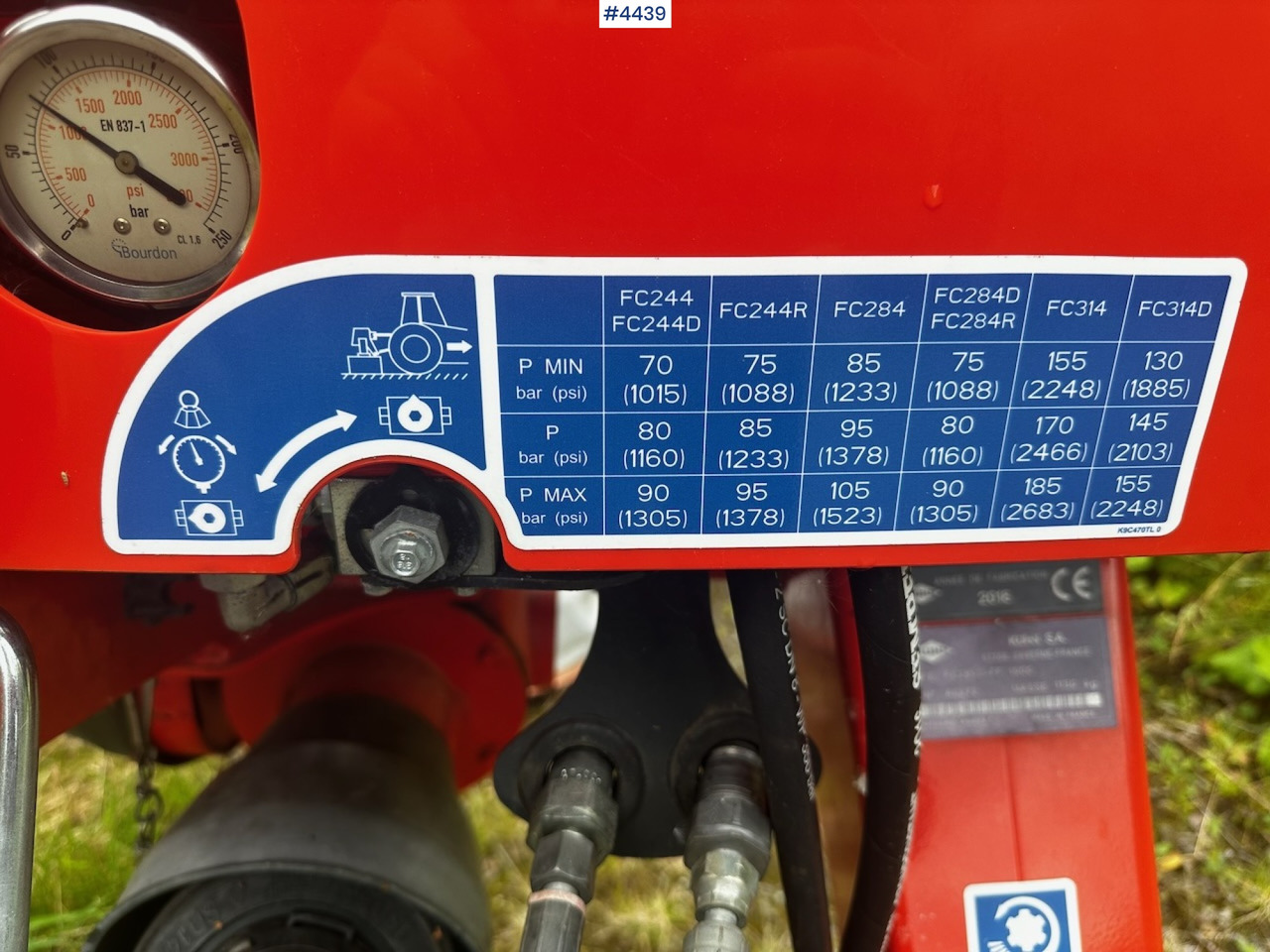 Hay and forage equipment 2018 Kuhn FC 284 D mower: picture 19 Hay and forage equipment 2018 Kuhn FC 284 D mower: picture 19