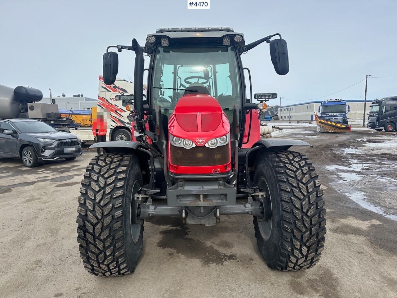 2018 Massey Ferguson MF5713 S w/ 2020 Dalen snow blower - Farm tractor: picture 5 2018 Massey Ferguson MF5713 S w/ 2020 Dalen snow blower - Farm tractor: picture 5