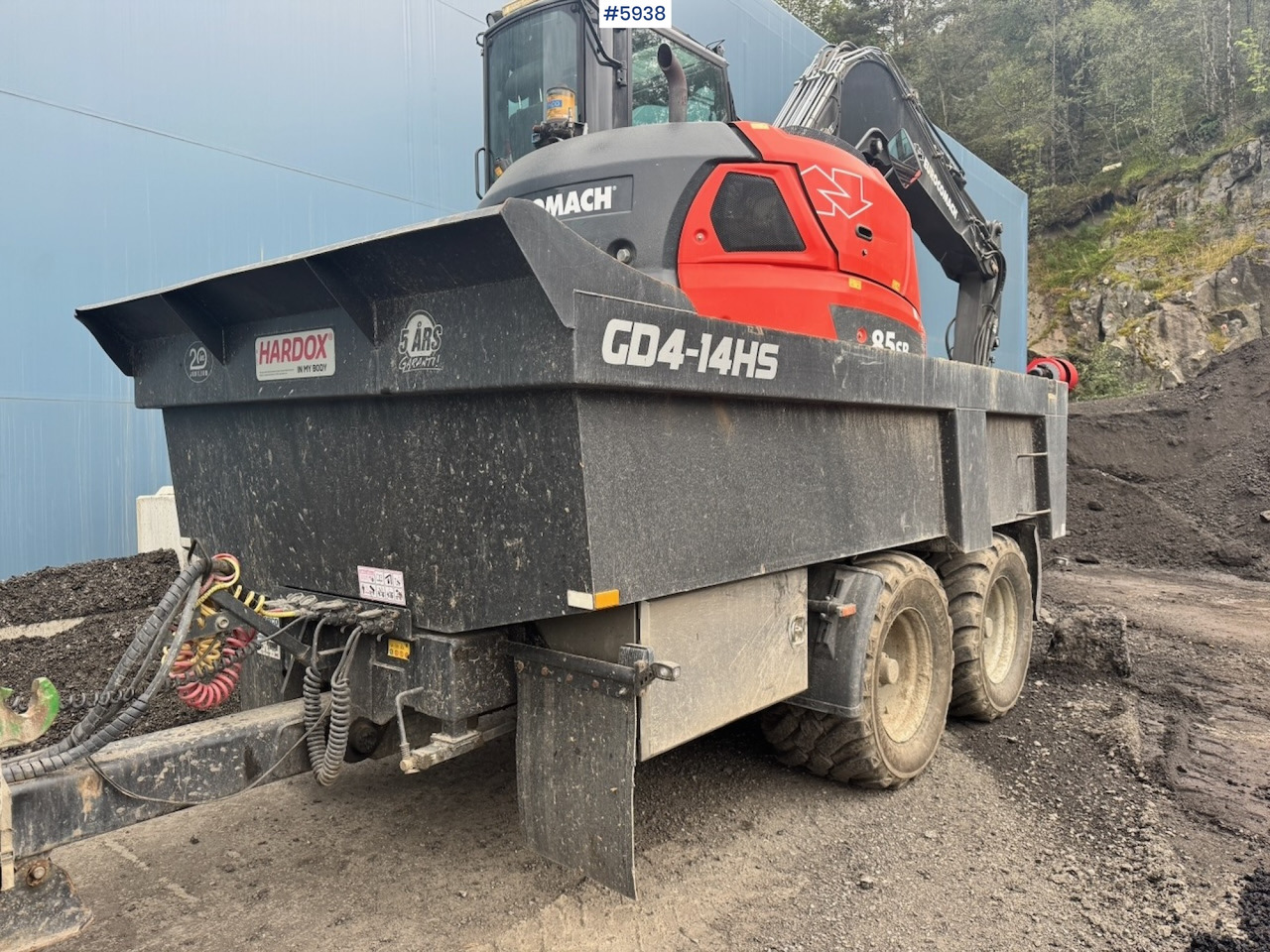 2019 Gigant 4-14 Dump Trailer. - Farm tipping trailer/ Dumper: picture 1 2019 Gigant 4-14 Dump Trailer. - Farm tipping trailer/ Dumper: picture 1