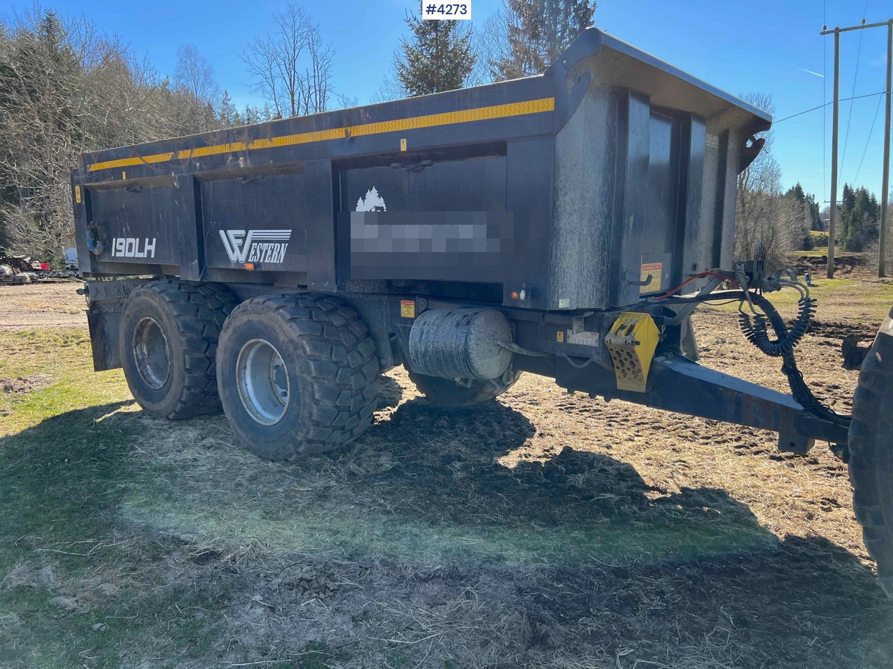 2020 Richard Western wf19DLH 2 axle dump trailer for tractor - Farm tipping trailer/ Dumper: picture 1 2020 Richard Western wf19DLH 2 axle dump trailer for tractor - Farm tipping trailer/ Dumper: picture 1