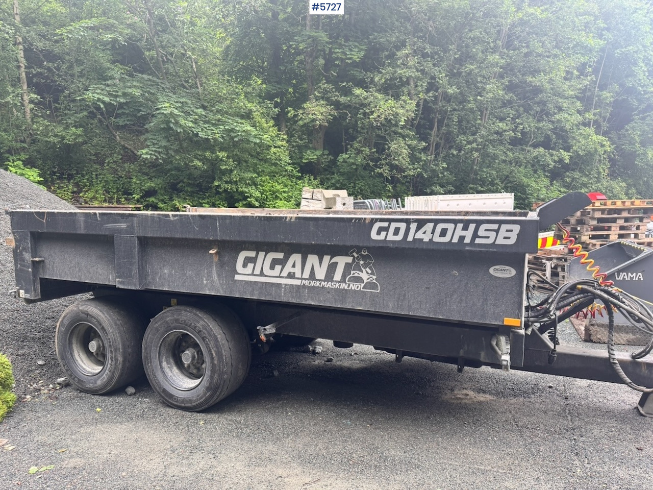 2022 Gigang Dumper trailer for tractor. - Farm tipping trailer/ Dumper: picture 2 2022 Gigang Dumper trailer for tractor. - Farm tipping trailer/ Dumper: picture 2