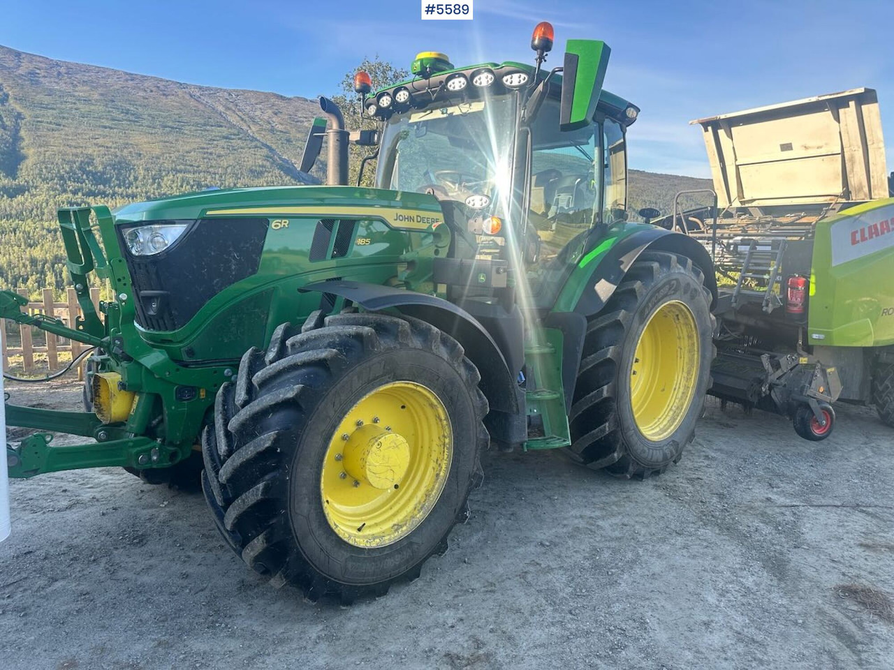 2024 John Deere 6R 185 4x4 tractor w/ front loader, GPS and winter tires. WATCH VIDEO - Farm tractor: picture 2 2024 John Deere 6R 185 4x4 tractor w/ front loader, GPS and winter tires. WATCH VIDEO - Farm tractor: picture 2