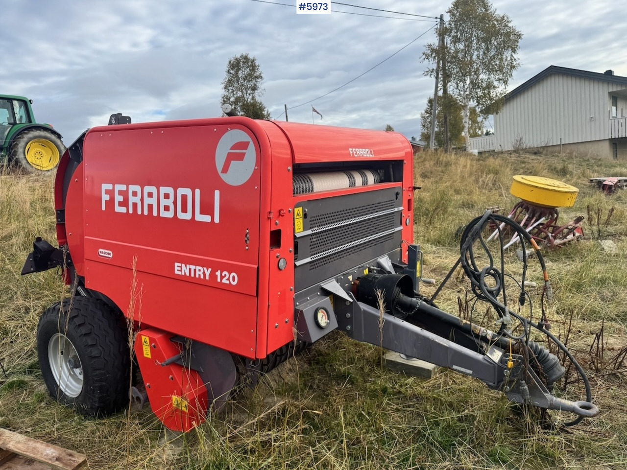 Approx. 2015 Feraboli Entry 120 Round Baler. 1,000 Bales! - Hay and forage equipment: picture 3 Approx. 2015 Feraboli Entry 120 Round Baler. 1,000 Bales! - Hay and forage equipment: picture 3