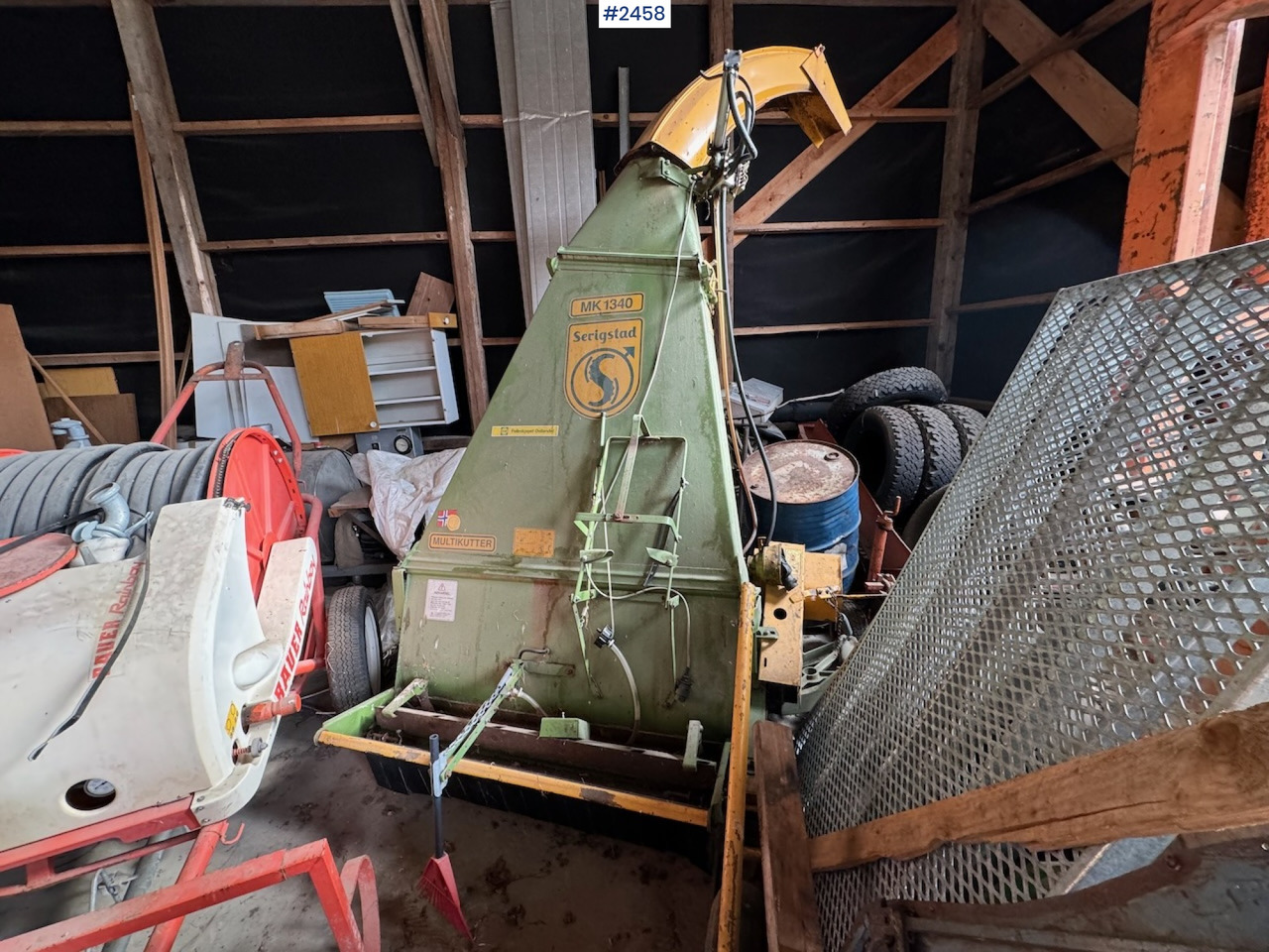 Serigstad 1340 with multi cutter. - Hay and forage equipment: picture 1 Serigstad 1340 with multi cutter. - Hay and forage equipment: picture 1