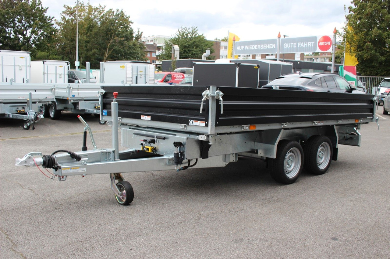 Humbaur HTK 3500.37 Stahl Dreiseitenkipper Parabelfeder - Tipper trailer: picture 4 Humbaur HTK 3500.37 Stahl Dreiseitenkipper Parabelfeder - Tipper trailer: picture 4