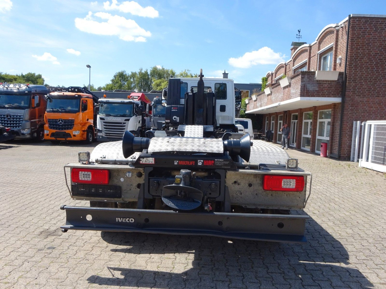 Hook lift truck Iveco X-WAY 480 HIAB ABROLLER: picture 8