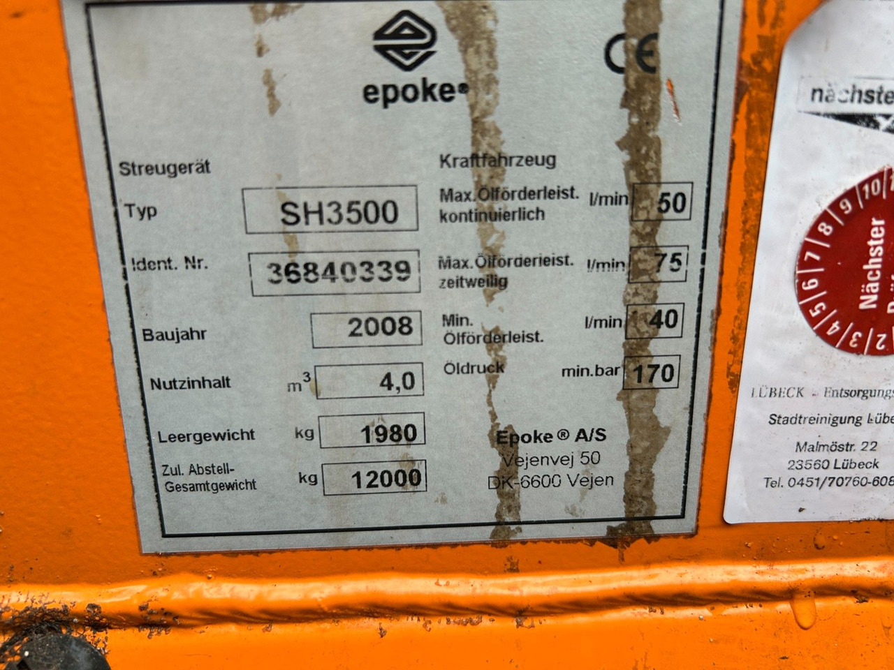 Hook lift truck Mercedes-Benz 1824 Axor Abroller mit Schneeschild und Streuer: picture 22