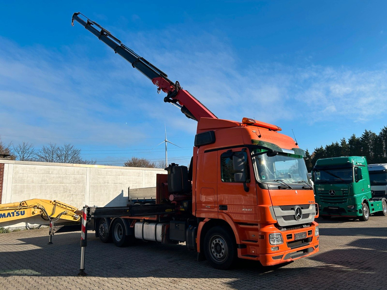 Mercedes-Benz 2541 Actros Plattform + FASSI Kran 6X2 - Crane truck: picture 4 Mercedes-Benz 2541 Actros Plattform + FASSI Kran 6X2 - Crane truck: picture 4