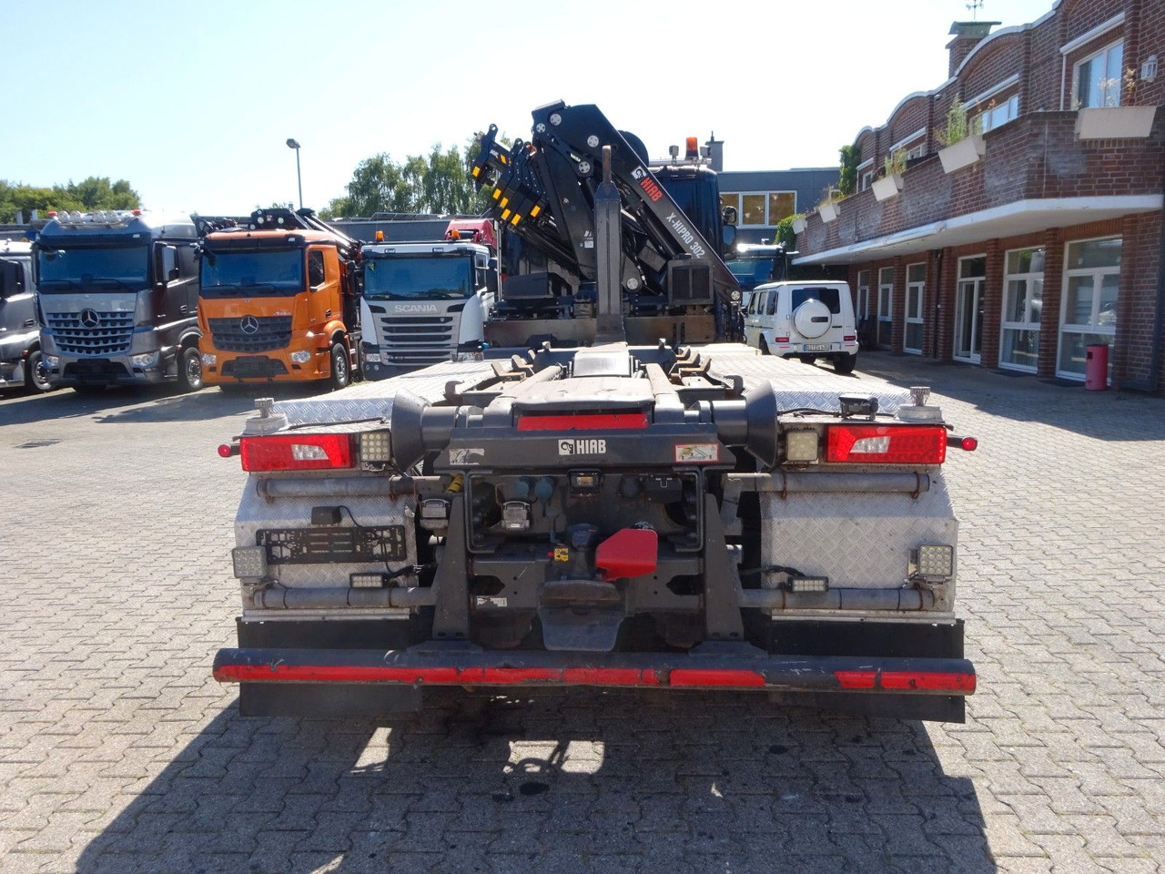 Crane truck, Hook lift truck Scania R490 Abroller + HIAB 302E-6 Bj.2021 !Kran TRIDEM Scania R490 Abroller + HIAB 302E-6 Bj.2021 !Kran TRIDEM: picture 9
