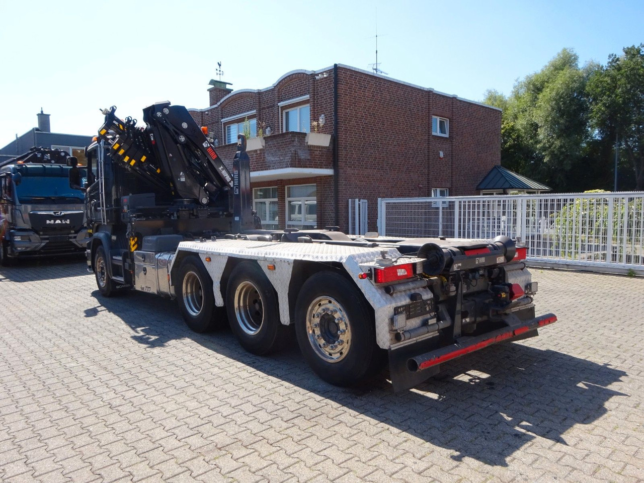 Crane truck, Hook lift truck Scania R490 Abroller + HIAB 302E-6 Bj.2021 !Kran TRIDEM Scania R490 Abroller + HIAB 302E-6 Bj.2021 !Kran TRIDEM: picture 8