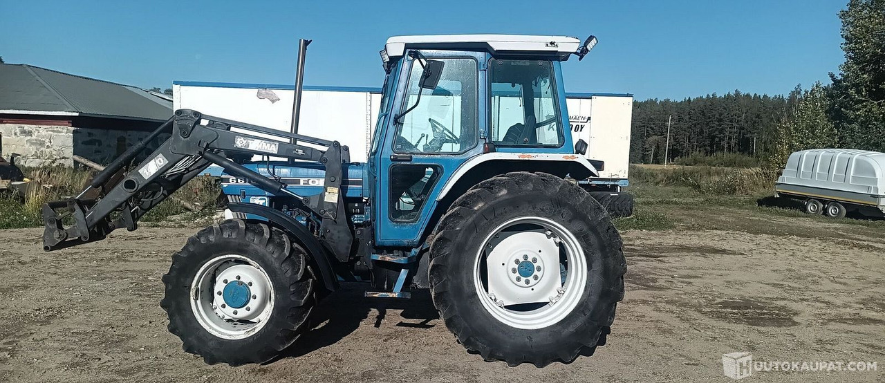 Ford 6610 MK II Turbo + Trima 1420, 1988, Diesel, 6 700 h, Leppävirta - Farm tractor: picture 4 Ford 6610 MK II Turbo + Trima 1420, 1988, Diesel, 6 700 h, Leppävirta - Farm tractor: picture 4