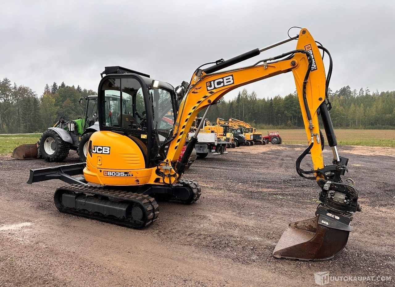 JCB 8035 ZTS, 2017, telakaivinkone pyörittäjällä, 3 755 h, Lahti - Mini excavator: picture 1 JCB 8035 ZTS, 2017, telakaivinkone pyörittäjällä, 3 755 h, Lahti - Mini excavator: picture 1