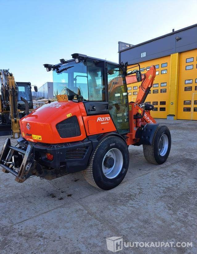 Kubota R070, 2022, 641 h Kuormaaja Uutta vastaava, Pirkkala - Wheel loader: picture 3 Kubota R070, 2022, 641 h Kuormaaja Uutta vastaava, Pirkkala - Wheel loader: picture 3