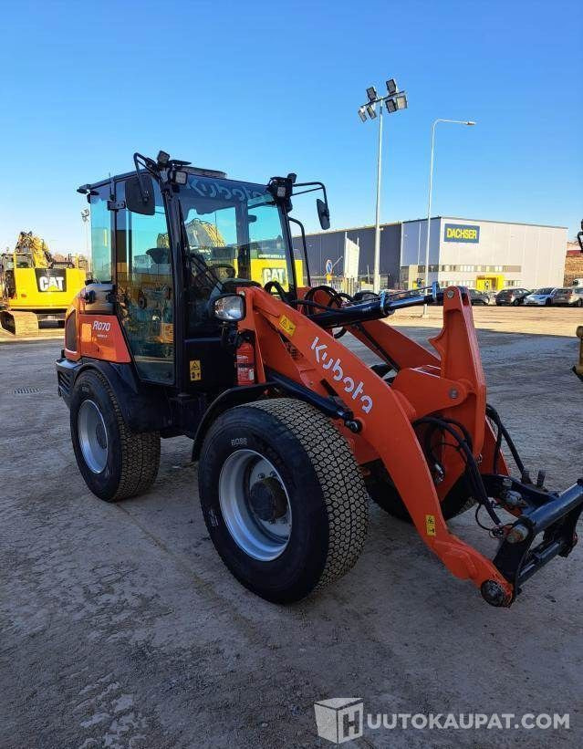 Kubota R070, 2022, 641 h Kuormaaja Uutta vastaava, Pirkkala - Wheel loader: picture 1 Kubota R070, 2022, 641 h Kuormaaja Uutta vastaava, Pirkkala - Wheel loader: picture 1