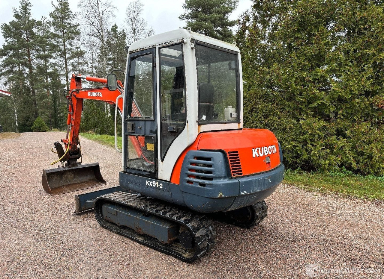 Kubota Kx91-2, 1998, Diesel, 6 390 h Kaivinkone, Askola - Other machinery: picture 3 Kubota Kx91-2, 1998, Diesel, 6 390 h Kaivinkone, Askola - Other machinery: picture 3