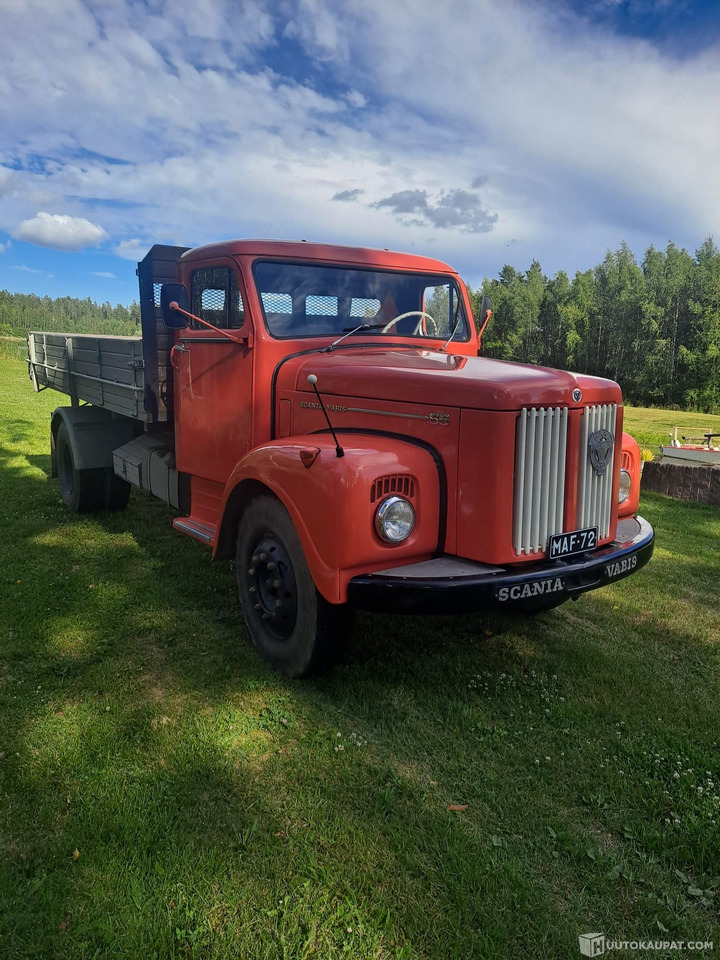 Scania Wabis 55 L5546-123/4600-62, kuorma-auto vaijerivaihtolavalaitteilla, leimaa vuoteen 2029, 1962, Rusko - Tipper: picture 2 Scania Wabis 55 L5546-123/4600-62, kuorma-auto vaijerivaihtolavalaitteilla, leimaa vuoteen 2029, 1962, Rusko - Tipper: picture 2