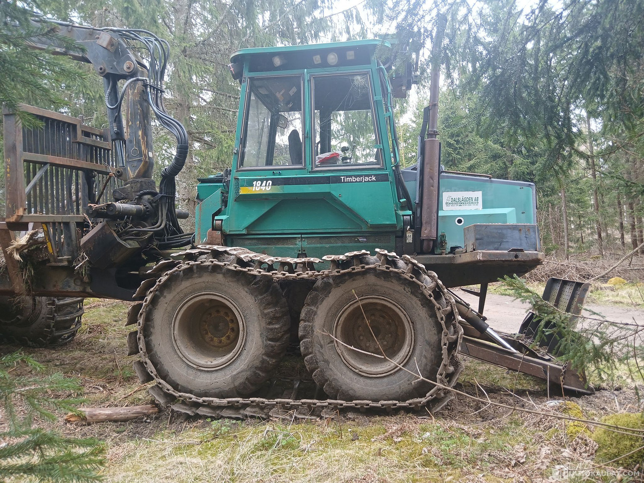 Timberjack 1840 Metsäkone Intexw, Forssa - Forwarder: picture 5 Timberjack 1840 Metsäkone Intexw, Forssa - Forwarder: picture 5