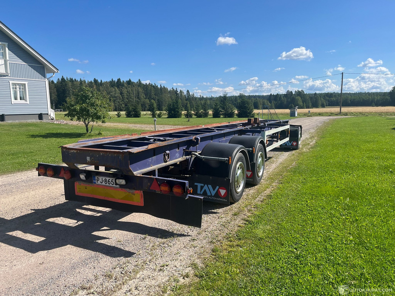 Asentamo Koivu, kolmiakselinen kuorma-auto vaihtolavaperävaunu, Juuri katsastettu, 1979, Nurmijärvi - Truck: picture 4 Asentamo Koivu, kolmiakselinen kuorma-auto vaihtolavaperävaunu, Juuri katsastettu, 1979, Nurmijärvi - Truck: picture 4