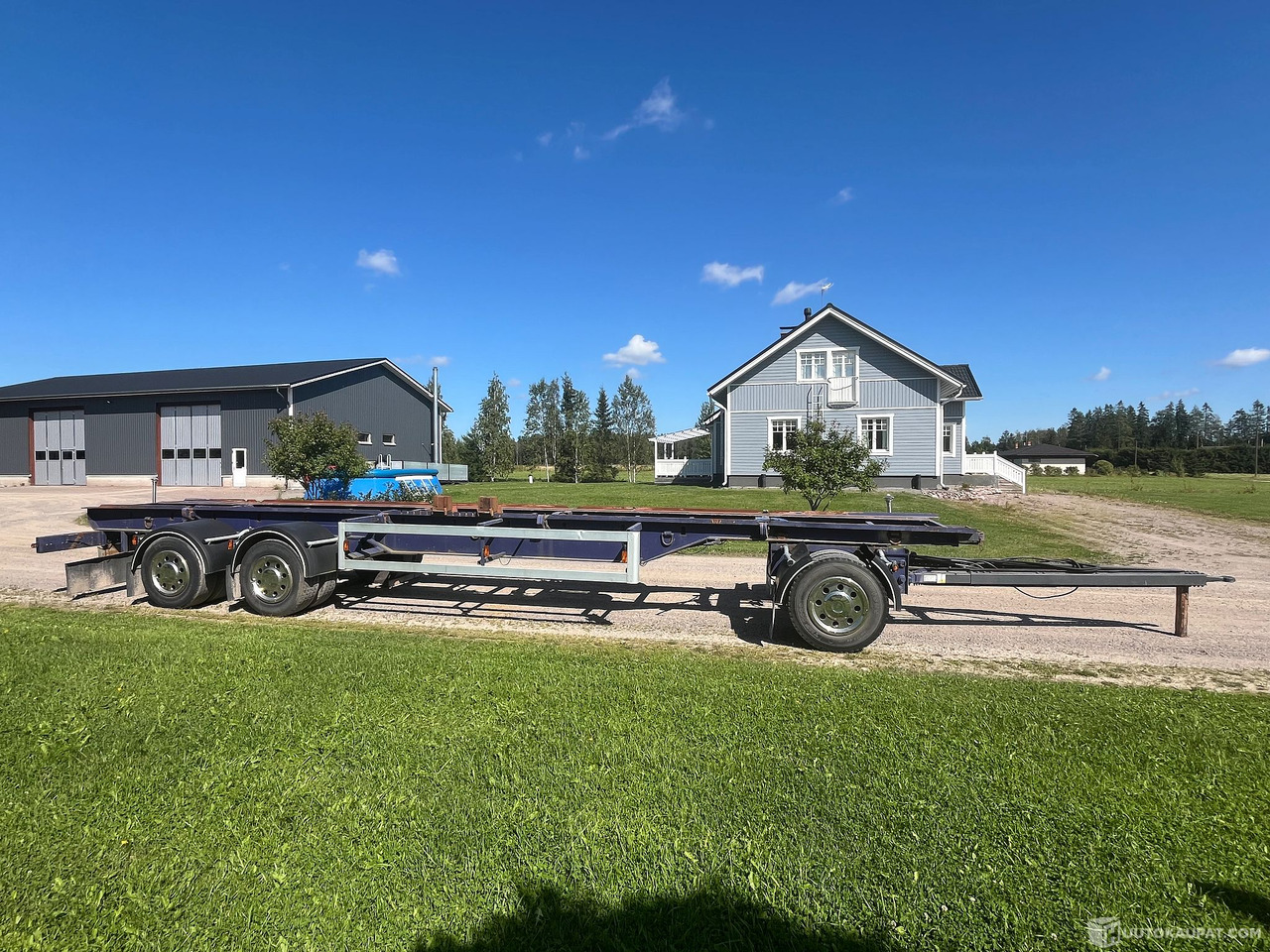 Asentamo Koivu, kolmiakselinen kuorma-auto vaihtolavaperävaunu, Juuri katsastettu, 1979, Nurmijärvi - Truck: picture 3 Asentamo Koivu, kolmiakselinen kuorma-auto vaihtolavaperävaunu, Juuri katsastettu, 1979, Nurmijärvi - Truck: picture 3