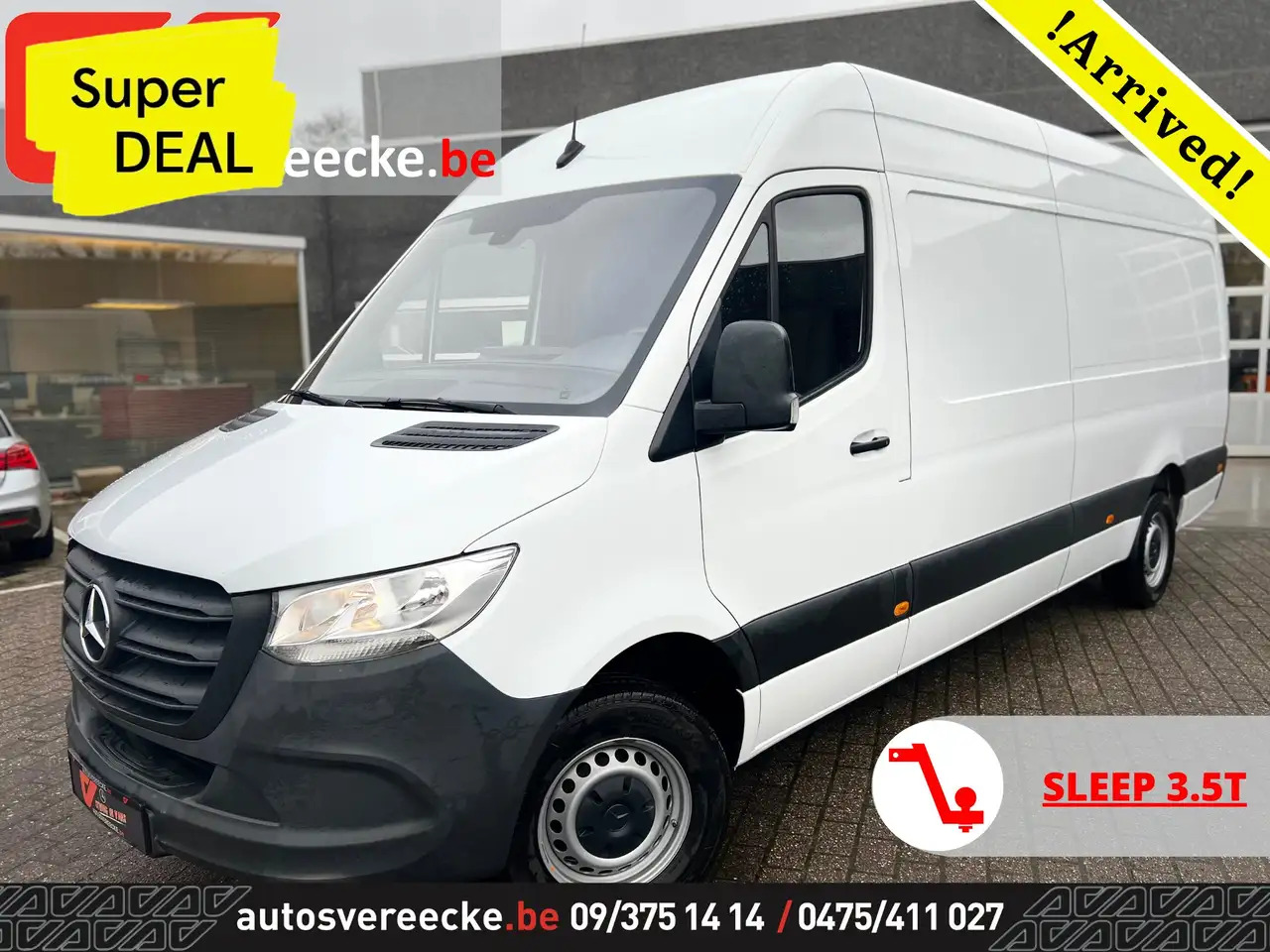 Panel van Mercedes-Benz Sprinter 315 L3H2 (32.000€ex) 3.5T SLEEP | MBUX | CRUISE: picture 1