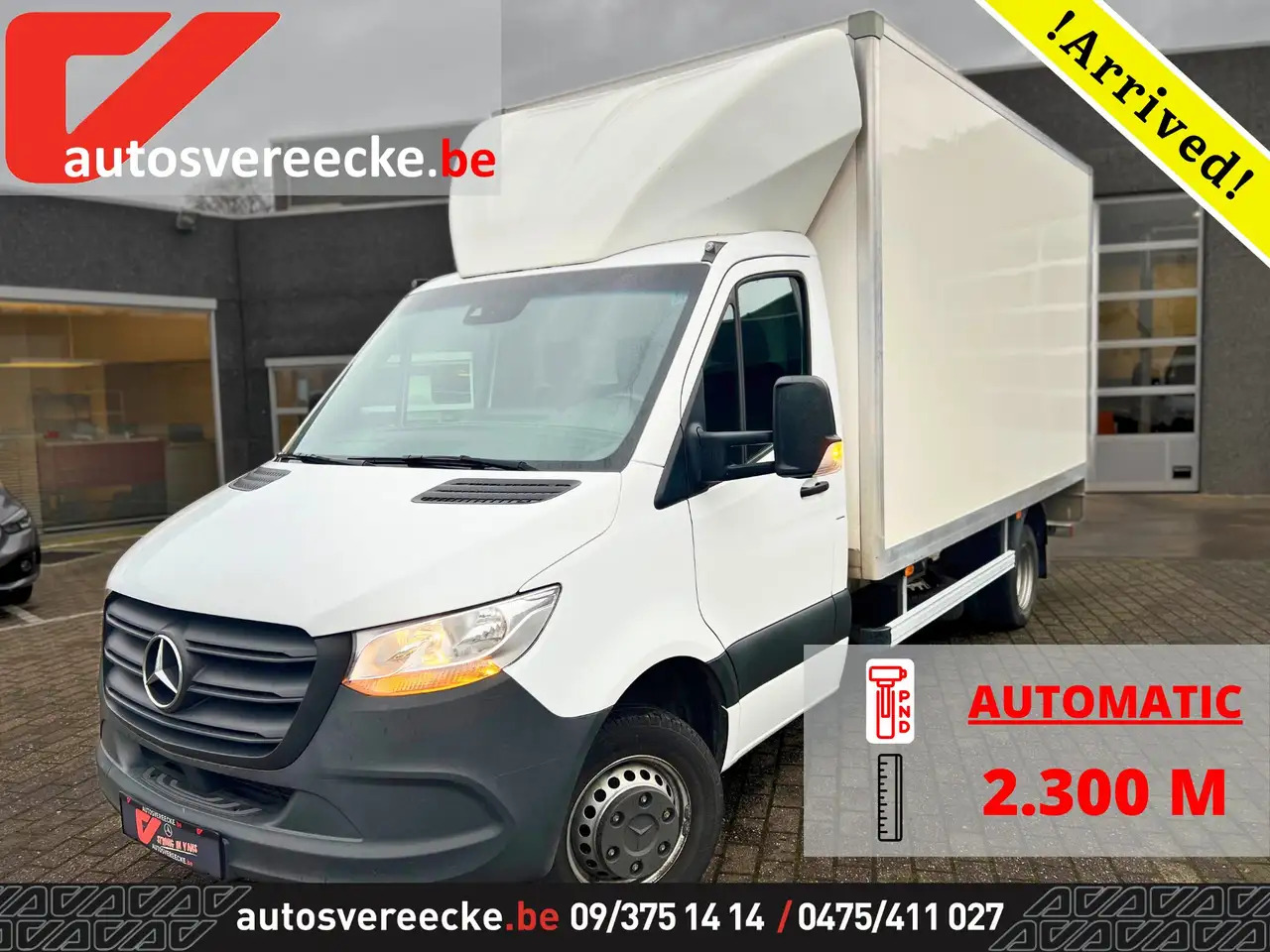 Box van Mercedes-Benz Sprinter 515 KAST+LIFT + SPOILER (31.750ex) 2.300M| CAMERA: picture 1