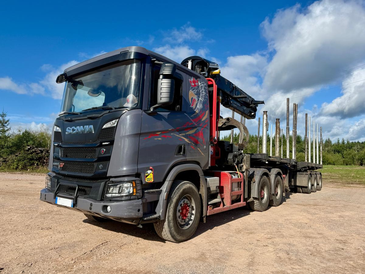 Scania R 650 A6x4HA V8 GRUE PALFINGER EPSILON S300L98 HPLS - Tractor unit: picture 3 Scania R 650 A6x4HA V8 GRUE PALFINGER EPSILON S300L98 HPLS - Tractor unit: picture 3