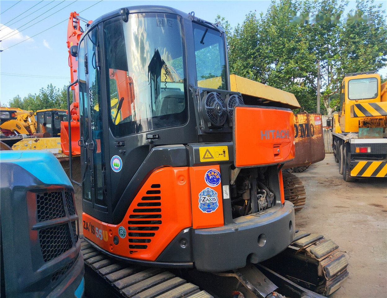 Hitachi ZX55UR - Mini excavator: picture 5 Hitachi ZX55UR - Mini excavator: picture 5