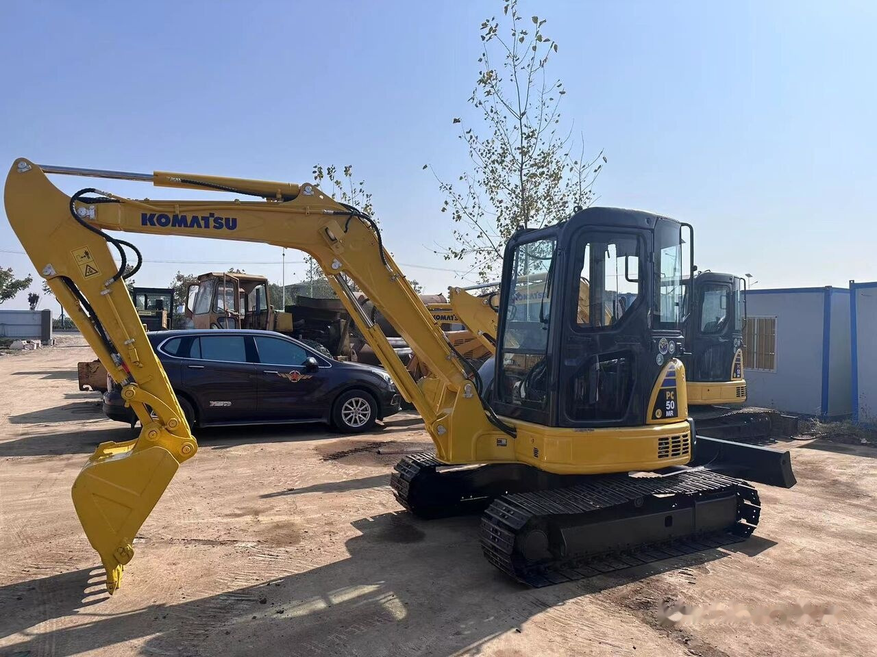 Komatsu PC50 - Mini excavator: picture 2 Komatsu PC50 - Mini excavator: picture 2
