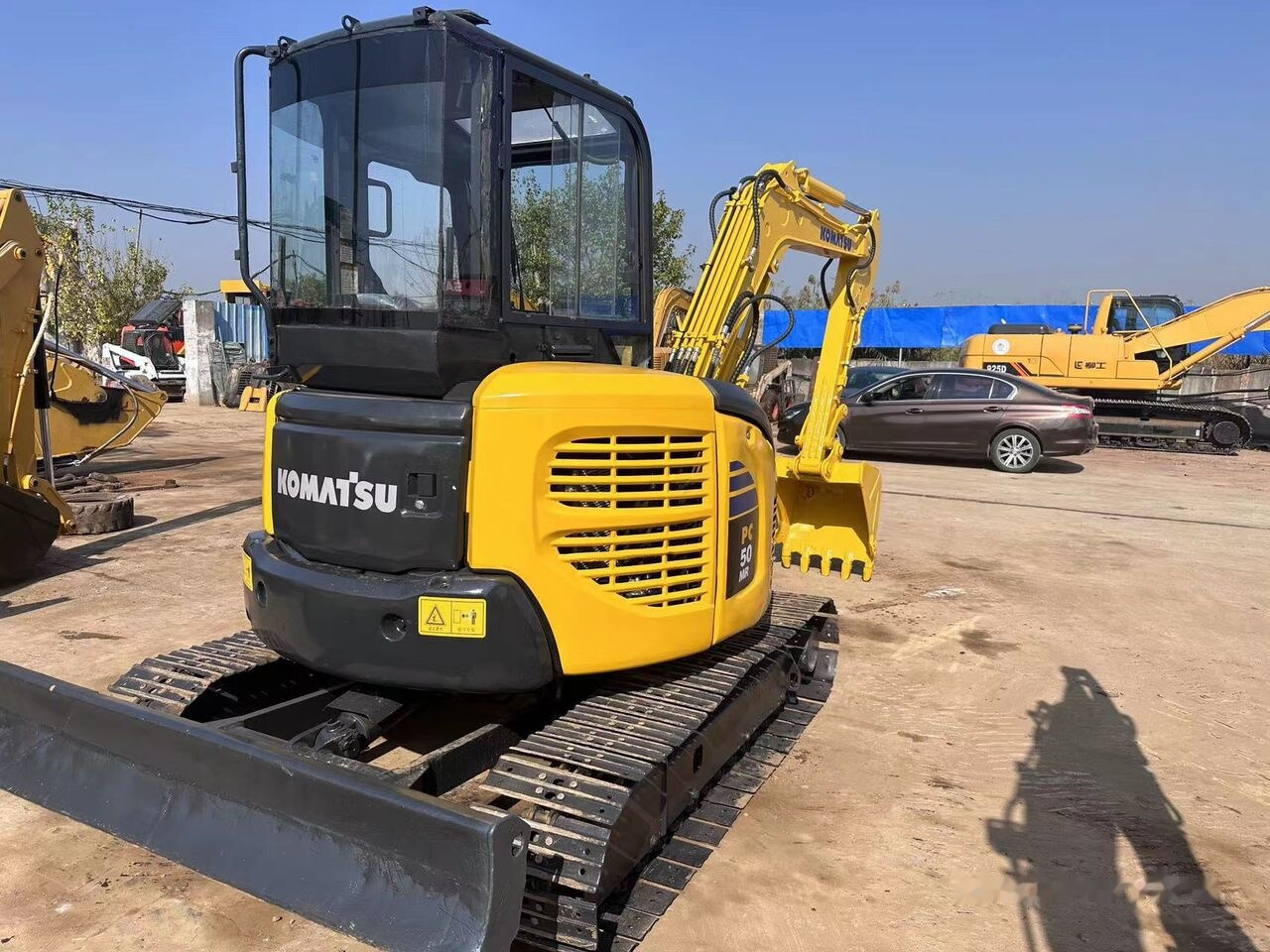 Komatsu PC50 - Mini excavator: picture 5 Komatsu PC50 - Mini excavator: picture 5