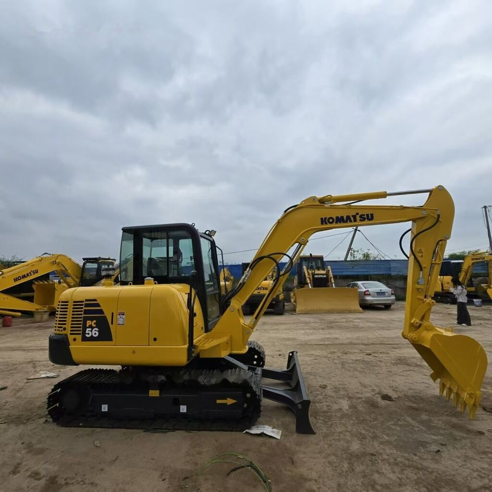 Komatsu PC56 - Mini excavator: picture 4 Komatsu PC56 - Mini excavator: picture 4