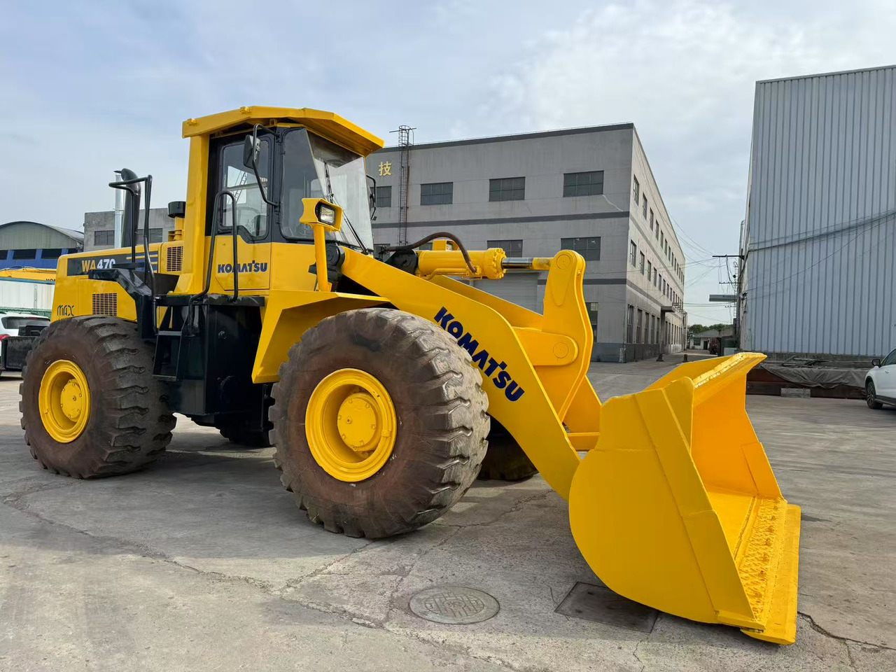 Komatsu WA470 - Wheel loader: picture 5 Komatsu WA470 - Wheel loader: picture 5