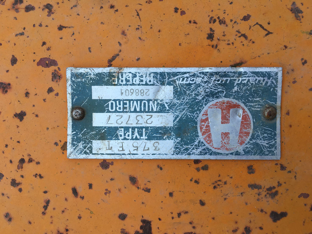 Huard 375ET - Plow: picture 4 Huard 375ET - Plow: picture 4