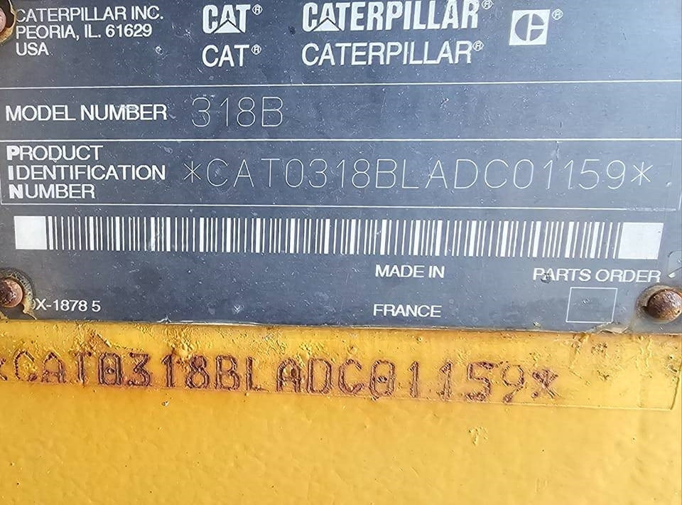 CAT 318 B L - Crawler excavator: picture 2 CAT 318 B L - Crawler excavator: picture 2