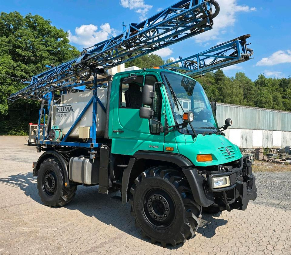 Unimog 405/12 U400 6-Zylinder Mercedes-Benz Agrar U 400 500 300 Feldspritze INUMA Pflanzenschutzspritze LOF - Self-propelled sprayer: picture 1 Unimog 405/12 U400 6-Zylinder Mercedes-Benz Agrar U 400 500 300 Feldspritze INUMA Pflanzenschutzspritze LOF - Self-propelled sprayer: picture 1