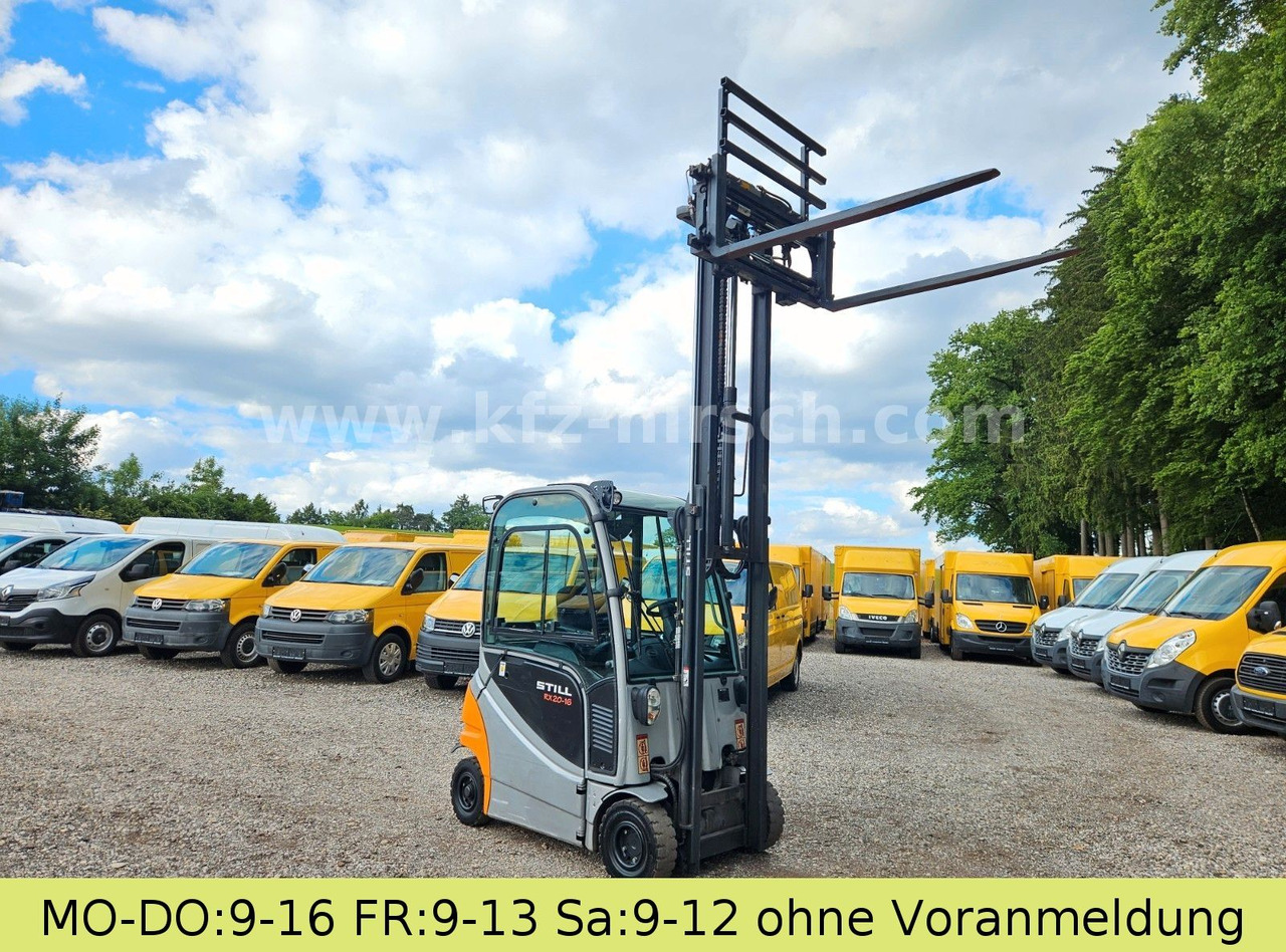 Still RX20 - 16 hydrl. Zinken | 1.Hand | nur. 1900h - Electric forklift: picture 1 Still RX20 - 16 hydrl. Zinken | 1.Hand | nur. 1900h - Electric forklift: picture 1