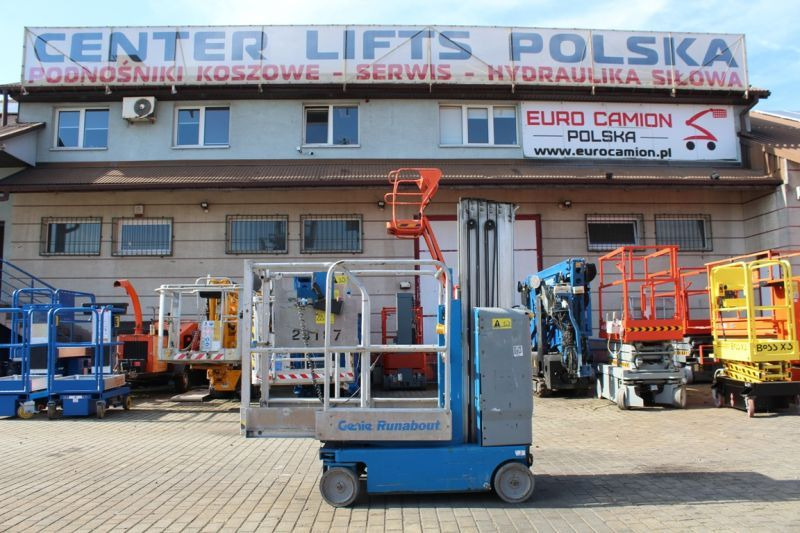 Lease a podnośnik koszowy masztowy elektryczny 8 m Genie GR20 podnośnik koszowy masztowy elektryczny 8 m Genie GR20: picture 6 Lease a podnośnik koszowy masztowy elektryczny 8 m Genie GR20 podnośnik koszowy masztowy elektryczny 8 m Genie GR20: picture 6