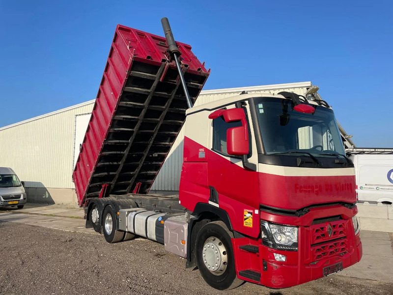 Tipper Renault T / 6x2 VOLLEDIG LUCHTGEVEERD / ALU VELGEN / HANDGESCHAKELD / LOW KM / ALU KIPPER 22.5 M3: picture 1